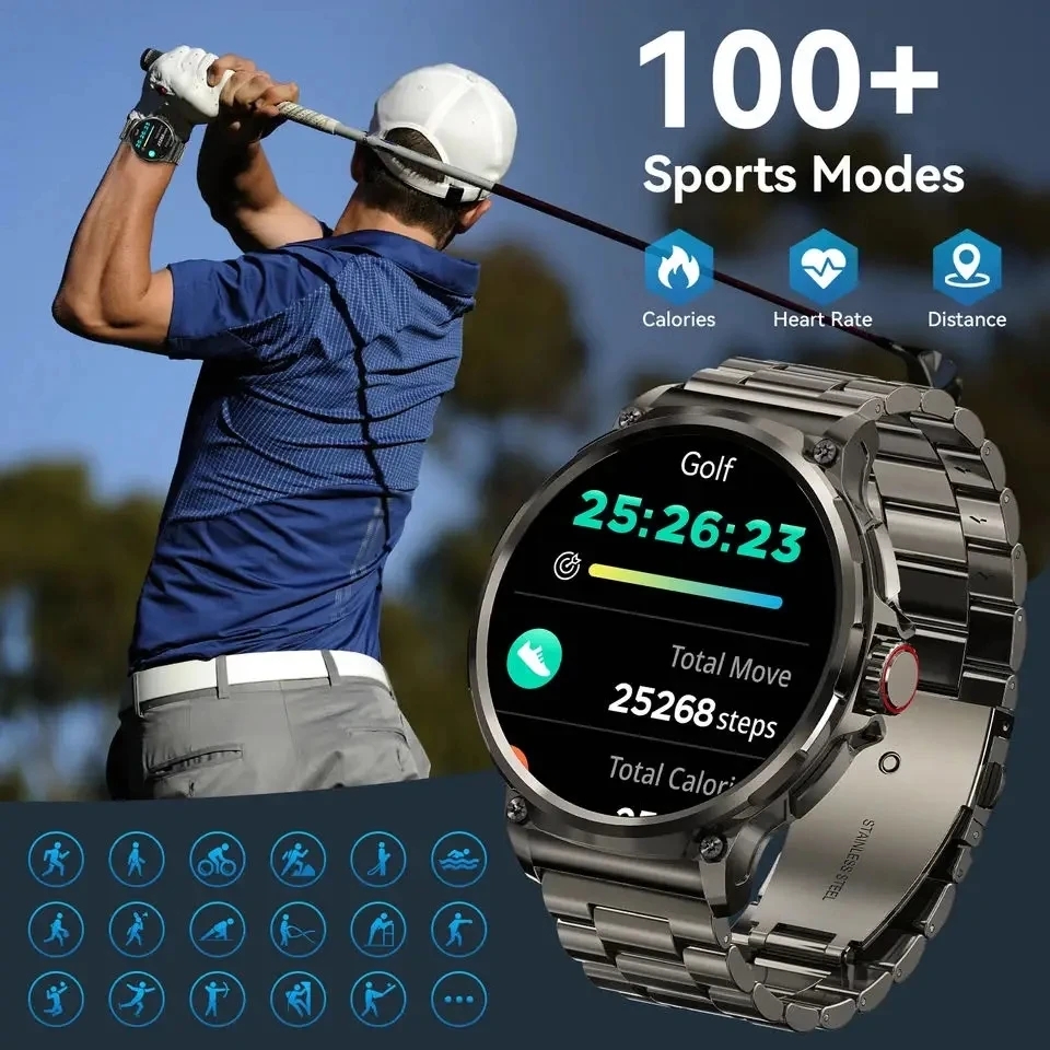 Bluetooth Call 360*360 1.85-In - Smartwatch New Watches 2025 review and price