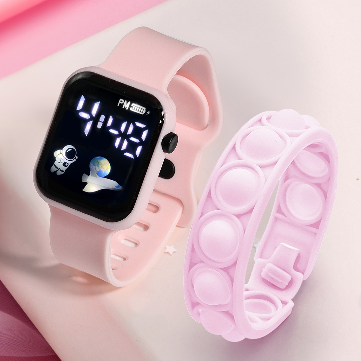 2PCS Children's Smart Watch Br - Smartwatch Watches Gift For Boys review and price